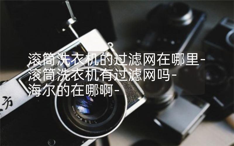 滚筒洗衣机的过滤网在哪里-滚筒洗衣机有过滤网吗-海尔的在哪啊-