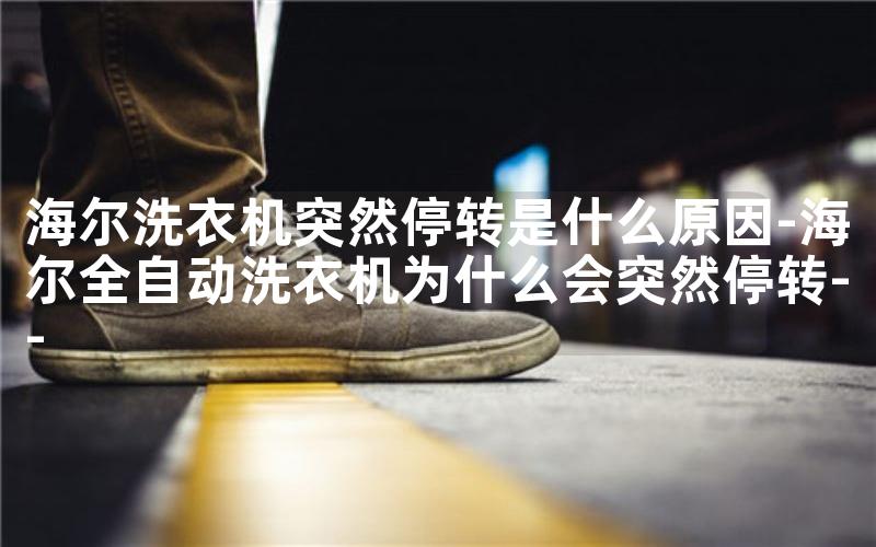 海尔洗衣机突然停转是什么原因-海尔全自动洗衣机为什么会突然停转--